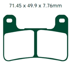 NHC S3056-AK150 KLOCKI HAMULCOWE (zamiennik EBC FA379)