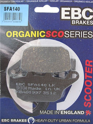 EBC SFA140 KLOCKI HAMULCOWE FA140-18667