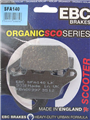 EBC SFA140 KLOCKI HAMULCOWE FA140-18667
