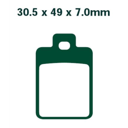 EBC SFA255 KLOCKI HAMULCOWE FA255-56153