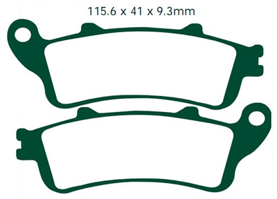 EBC SFA281 KLOCKI HAMULCOWE FA281-1644