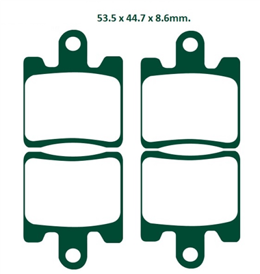 EBC SFA283 KLOCKI HAMULCOWE FA283-7750
