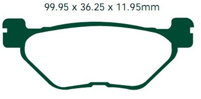 EBC SFA319 KLOCKI HAMULCOWE FA319-1650