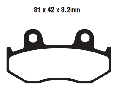 EBC SFA323/3 KLOCKI HAMULCOWE FA323-1653