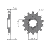 SUNSTAR SUNF323-14 ZĘBATKA PRZÓD JTF432.14-51422