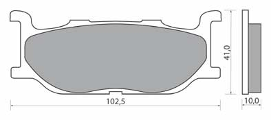 NHC Y2040-AK150 KLOCKI HAMULCOWE (zamiennik EBC FA179)-1703