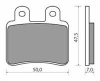 NHC Y2069-AK150 KLOCKI HAMULCOWE (zamiennik EBC FA350)-1712