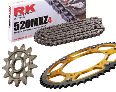 KTM SX-F XC-F EXC 144 150 525 530 zestaw napęd-owy-16443