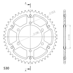 YAMAHA YZF R1 09-14 zestaw napęd-owy SUPERSPROX-59922