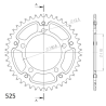BMW S 1000 RR 09-11 zestaw napęd-owy SUPERSPROX-60467