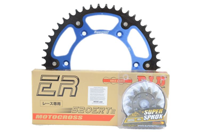 YAMAHA YZF YZ 250 F 05-09 zestaw napęd-owy SPX-16779