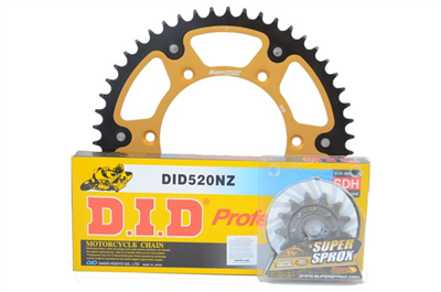 SUZUKI RM-Z 450 08-12 zestaw napęd-owy SUPERSPROX-16947