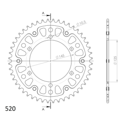 YAMAHA XJ 600 N S 92-03 zestaw napęd-owy SPX-62441