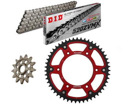 HONDA CRF 450 R 04- RX 17- zestaw napęd-owy SPX-64550