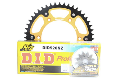 SUZUKI RM-Z 250 07-09 zestaw napęd-owy SUPERSPROX-17407