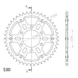 SUZUKI GSF 1200 BANDIT 95-05 zestaw napęd-owy SPX-66191