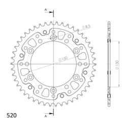 YAMAHA XJ6 DIVERSION F 09-15 zestaw napęd-owy SPX-66547
