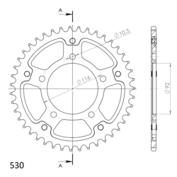 KAWASAKI ZZR 1400 / ABS 11-14 zestaw napęd-owy SPX-66962