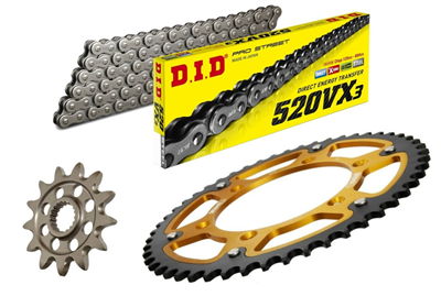 SUZUKI DR-Z 250 01-07 zestaw napęd-owy SUPERSPROX-67007