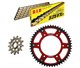 HONDA VT 750 DC SHADOW 01-07 zestaw napęd-owy RED-67527