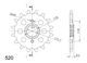 SUZUKI GS 500 E 94-98 zestaw napęd-owy SUPERSPROX-67927
