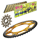 YAMAHA DTR 125 90- DT125 RE X -06 zestaw napęd-owy-46384