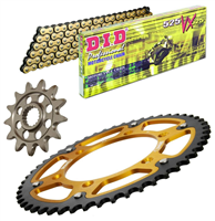 YAMAHA DTR 125 90- DT125 RE X -06 zestaw napęd-owy-46384