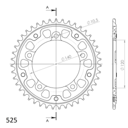 TRIUMPH 800 BONNEVILLE 02-06 zestaw napęd-owy SPX-59129