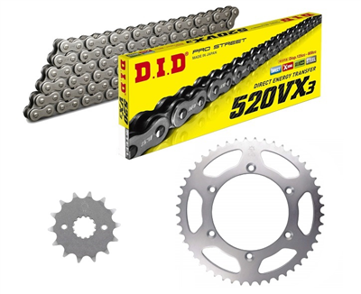 YAMAHA WR 250 F 07-10 15-20 zestaw napęd.owy DID-53752