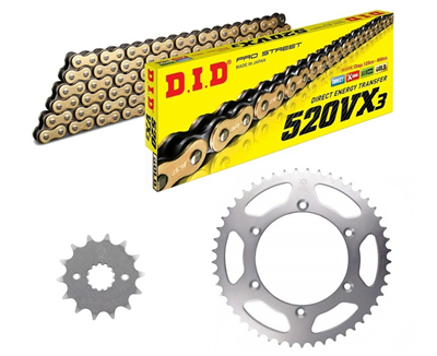 YAMAHA WR 250 F 07-10 15-20 zestaw napęd.owy DID-53756