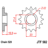 YAMAHA XJ 600 N S DIVERSION 92-03 zestaw napęd.owy-61358