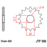 YAMAHA DT DTR 125 RE 90-06 zestaw napęd.owy DID JT-61409