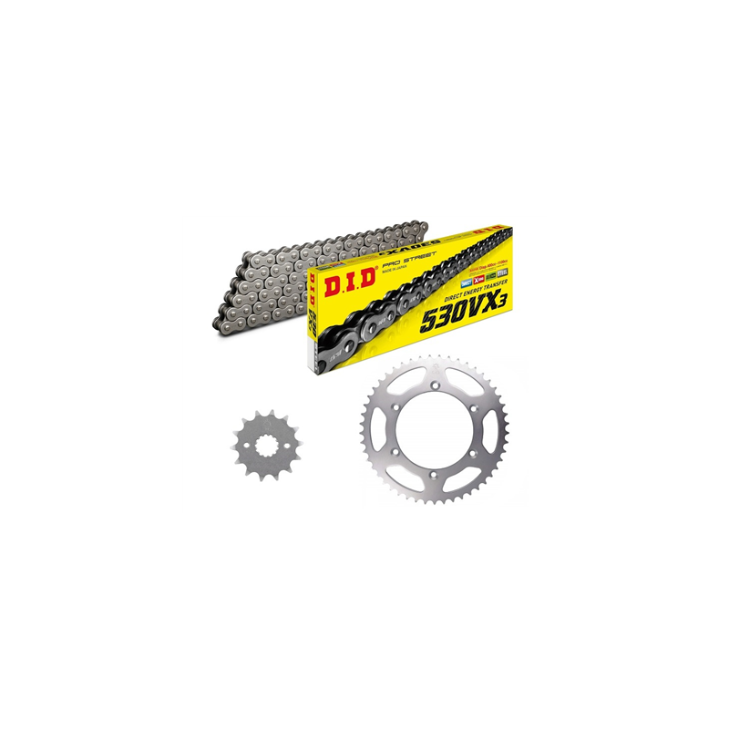 YAMAHA FZ6 S2 FAZER 04-09 zestaw napęd.owy DID JT-54498