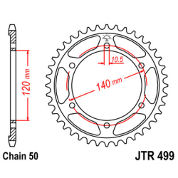 KAWASAKI ZX ZZ-R 600 90-92 zestaw napęd.owy DID JT-62733