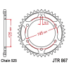 YAMAHA TDM 850 96-98 zestaw napęd.owy DID JT-63040