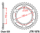 SUZUKI GSX-R 600 11-19 zestaw napęd.owy DID JT-63214