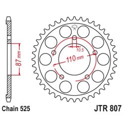 SUZUKI SV 650 S 10-13 zestaw napęd.owy DID JT-63678