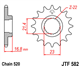 YAMAHA XJ 600 S DIVERSION 99-00 zestaw napęd.owy-63727