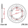 HONDA CRF 450 R 04-18 zestaw napęd.owy DID JT-64189