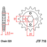 HUSQVARNA CR WR 125 90-94 zestaw napęd.owy DID JT-64243
