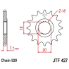 SUZUKI RM 125 88-91 zestaw napęd.owy DID JT-64275