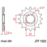 HONDA CRF 250 R 04-10 zestaw napęd.owy DID JT-64297
