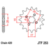 HONDA MTX 80 83-86 zestaw napęd.owy DID JT-65069