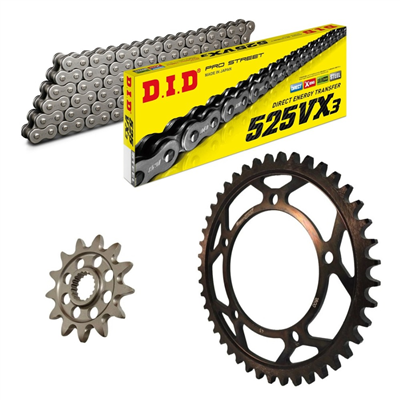 HONDA XL 600 V TRANSALP 87-88 zestaw napęd-owy SPX-54047