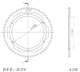 YAMAHA DT 125 RE 04-06 R X 05-06 zestaw napęd-owy-58288