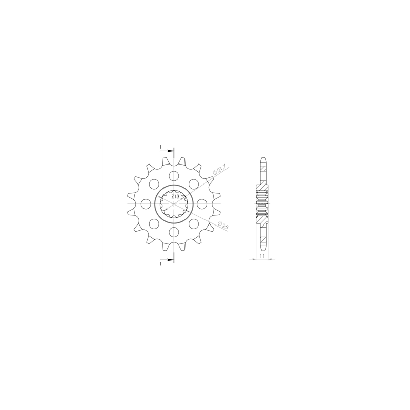 YAMAHA YZF-R6 03-05 zestaw napęd-owy SUPERSPROX-58687