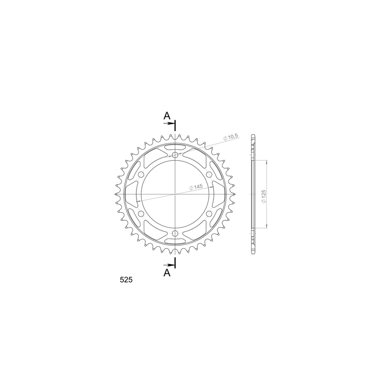 YAMAHA TDM 850 96-98 zestaw napęd-owy SUPERSPROX-60141