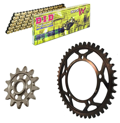 YAMAHA DTR 125 90- DT125 R X -06 zestaw napęd-owy-48080
