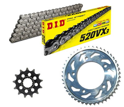 YAMAHA WR 500 93-94 zestaw napęd-owy DID SUNSTAR-53600