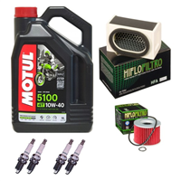KAWASAKI ZR-7 750 99-03 olej+filtry+świece-69144